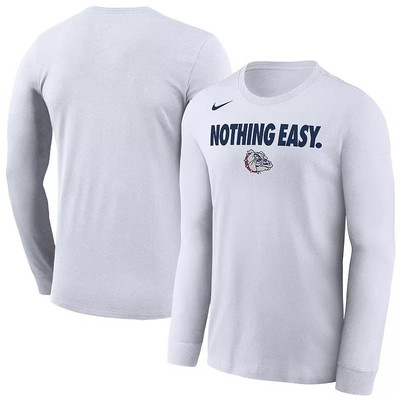 Creighton Nike Mens College Long-Sleeve T-Shirt | M22284MMBJ-WHT Product Image