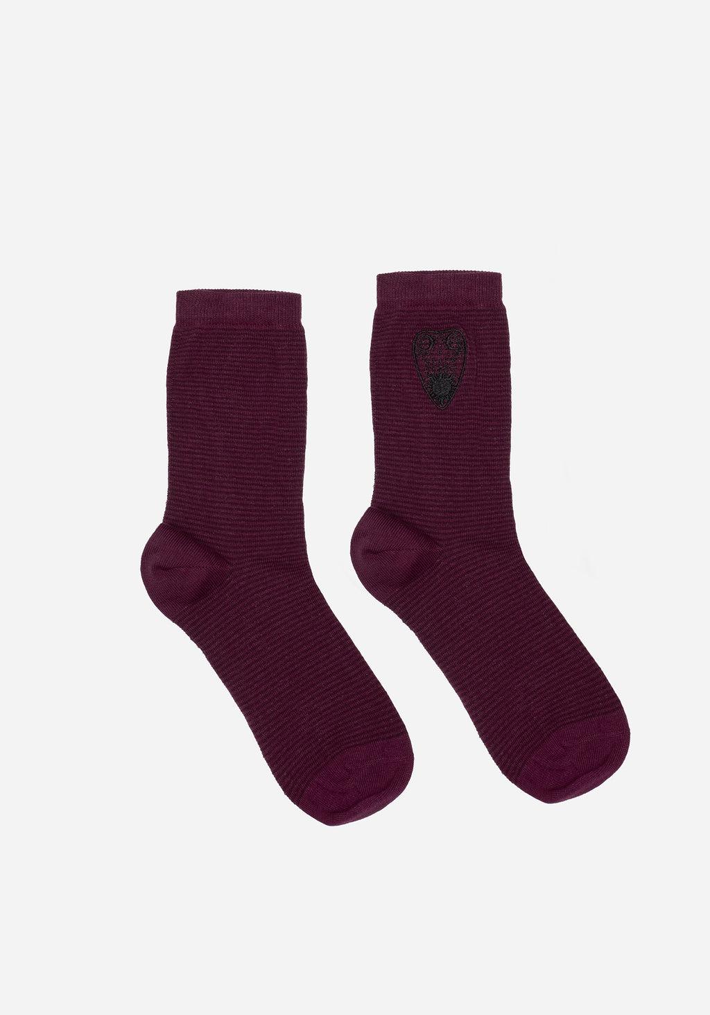 Kozmic Embroidered Socks Product Image