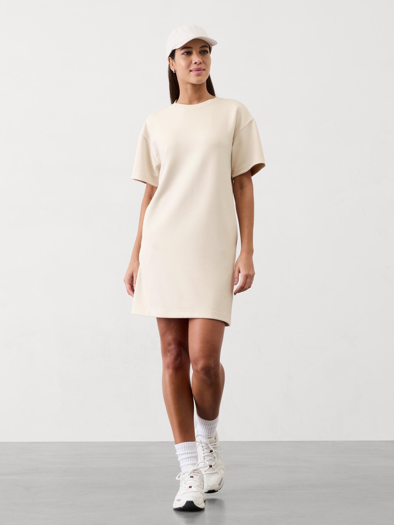 Seasoft Rib Tee Dress Product Image