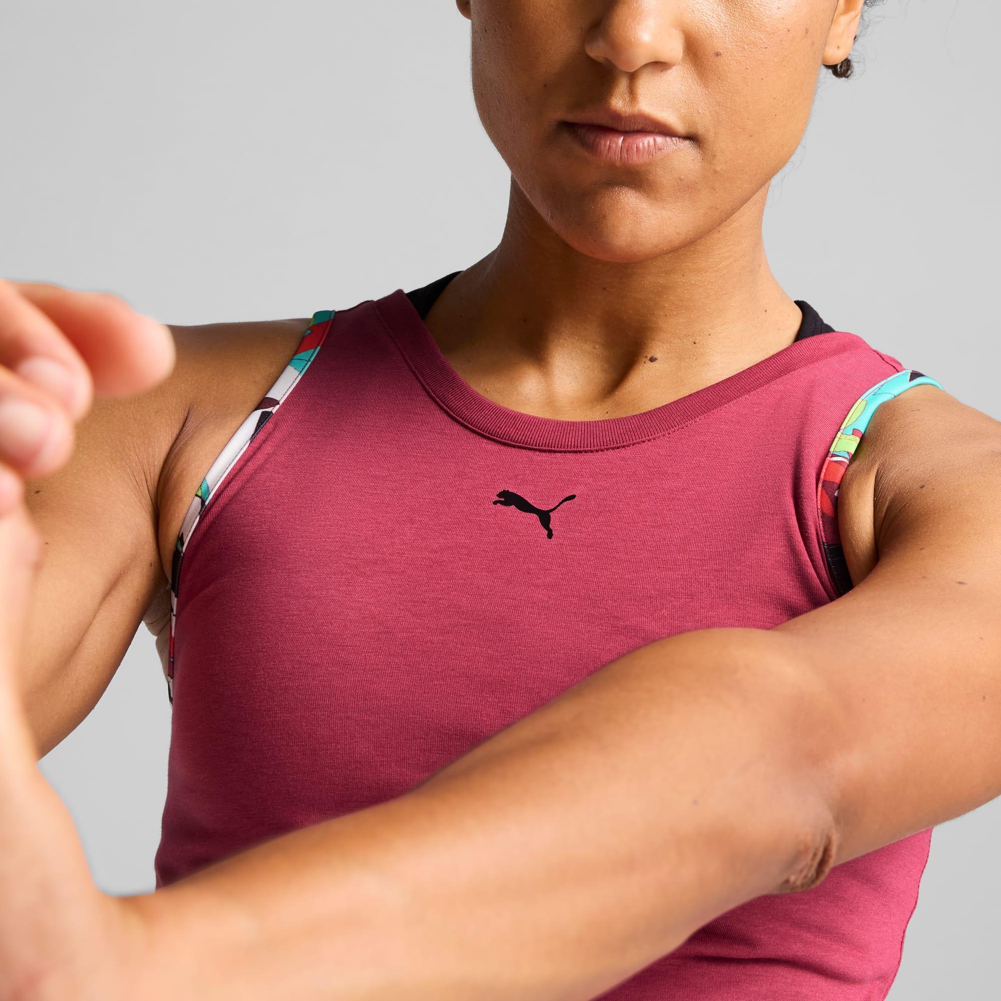 TROPICAL Women's Graphic Crop Tank Product Image