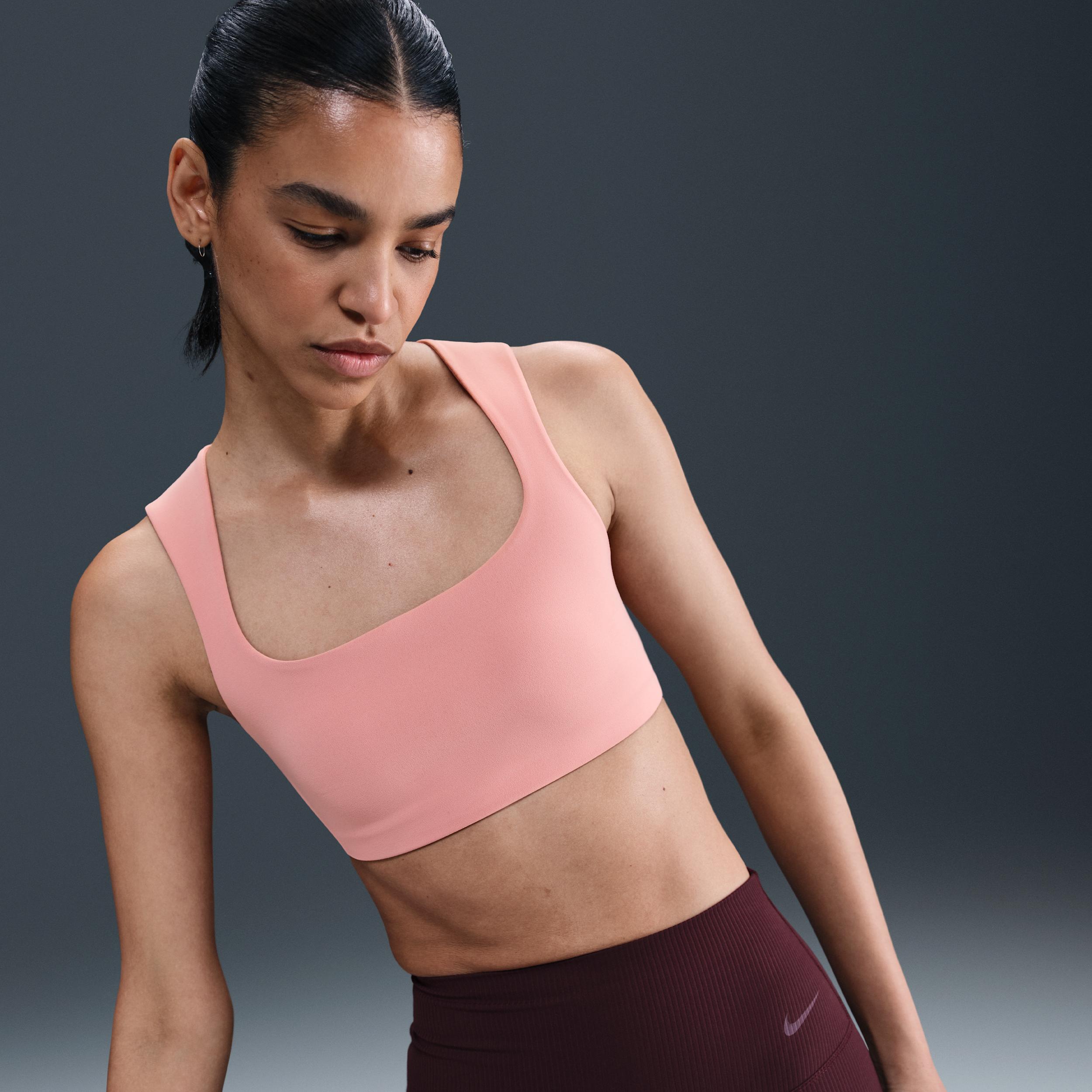 Nike Womens Zenvy Light-Support Lightly Lined Sports Bra | HQ3956-685 Product Image