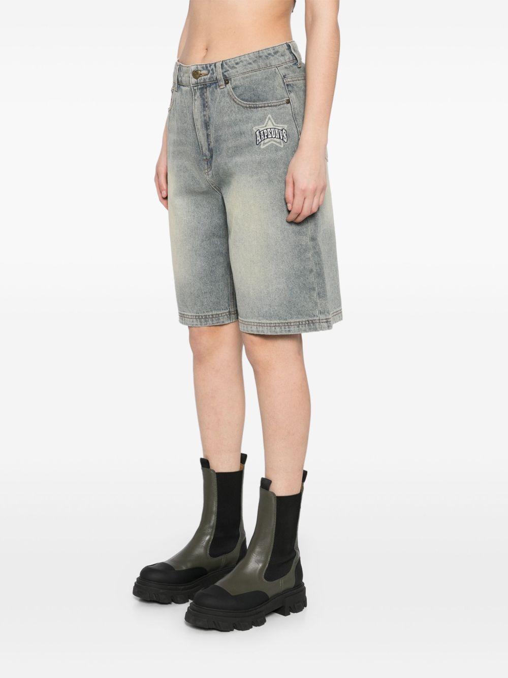 logo-embroidered shorts Product Image