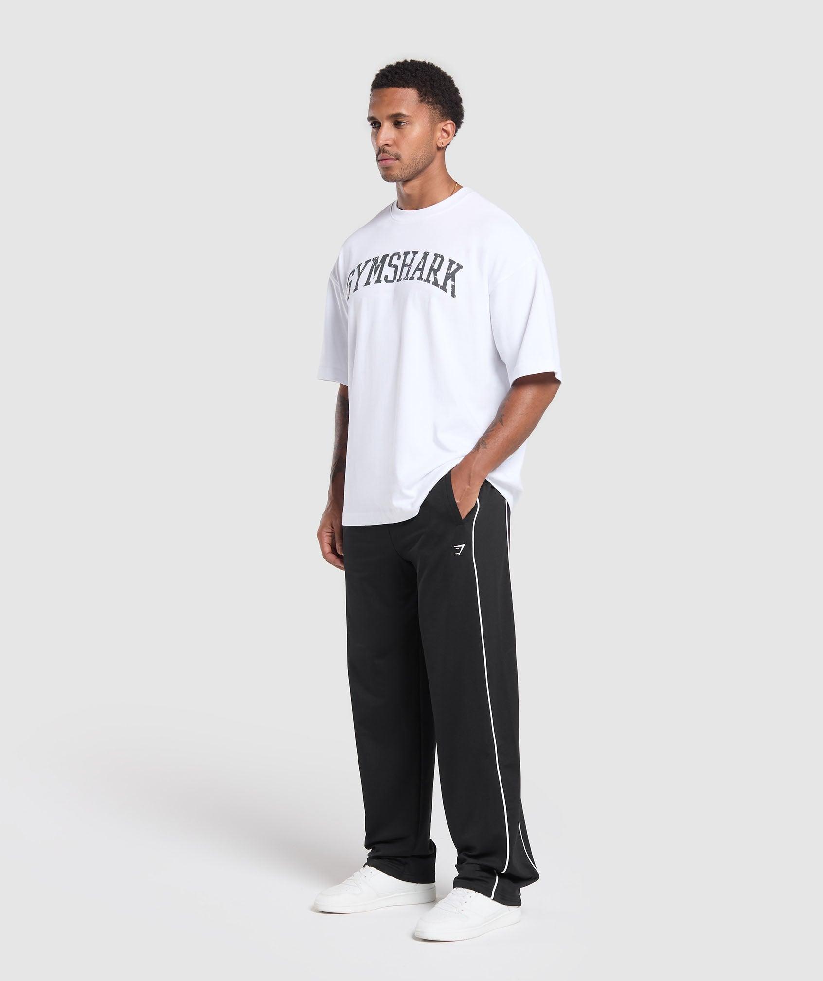 Gymshark Recess Straight Leg Pant - Black Male Product Image