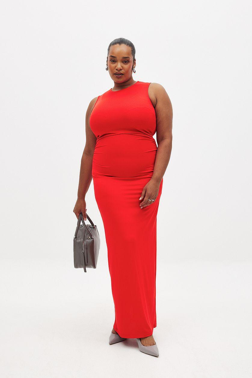 Jersey Sleeveless Maxi Dress Product Image