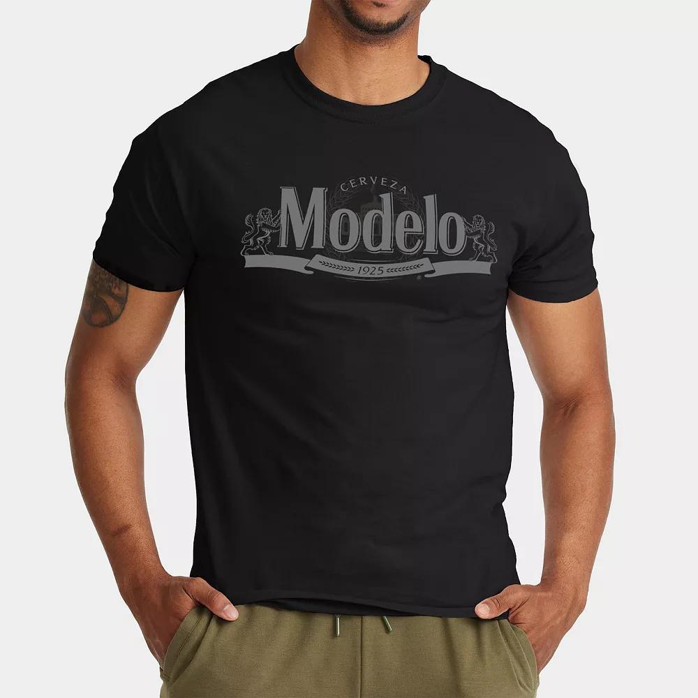 Men's Modelo Graphic Tee, Size: Small, Black Product Image
