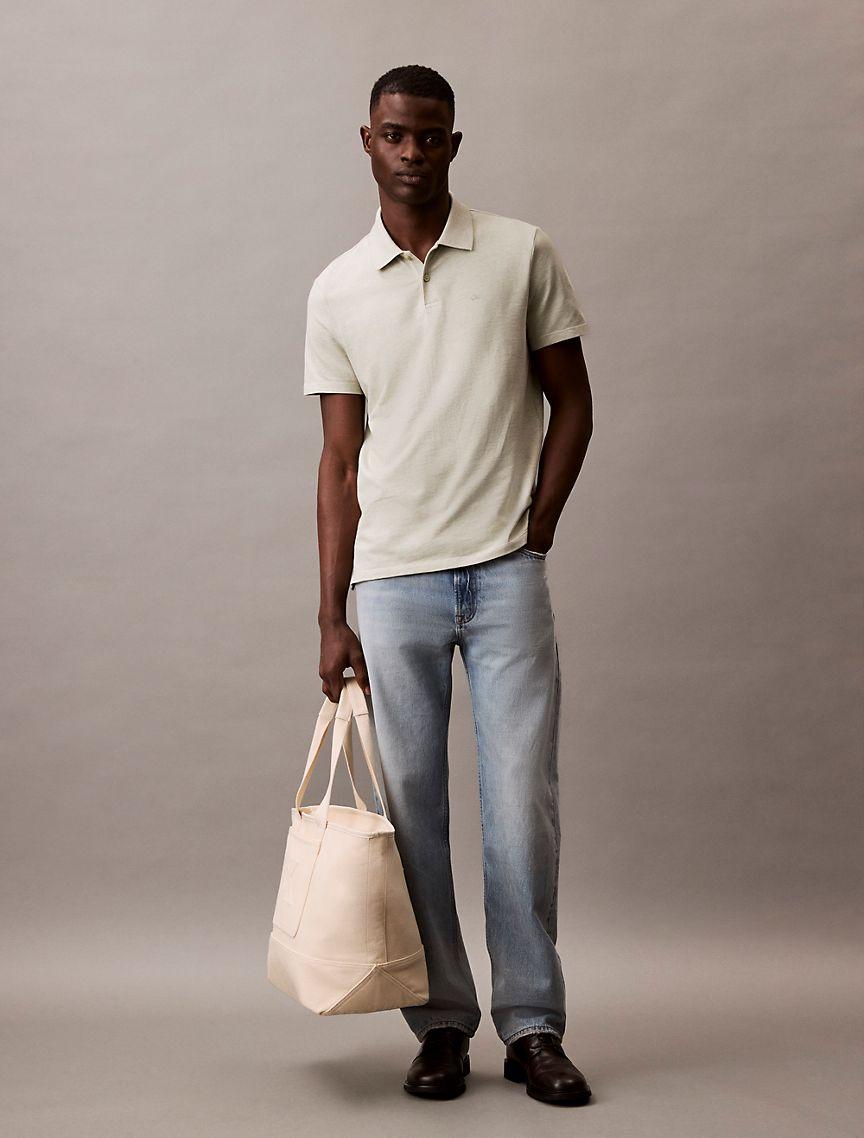 Cotton Blend Classic Polo Shirt  Product Image