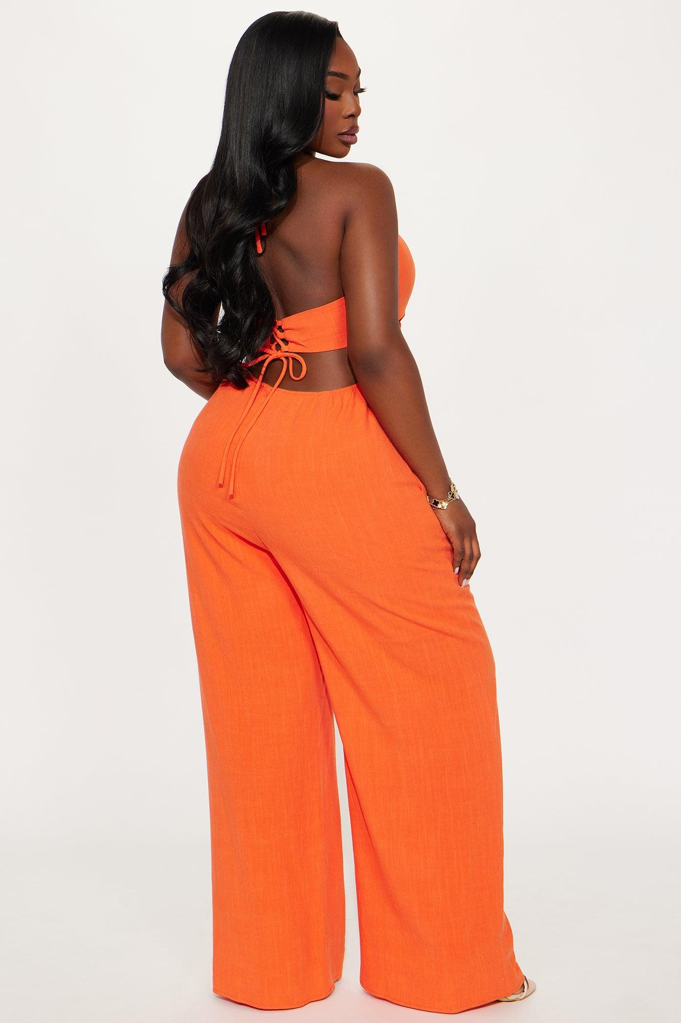 Adaline Jumpsuit - Coral Product Image