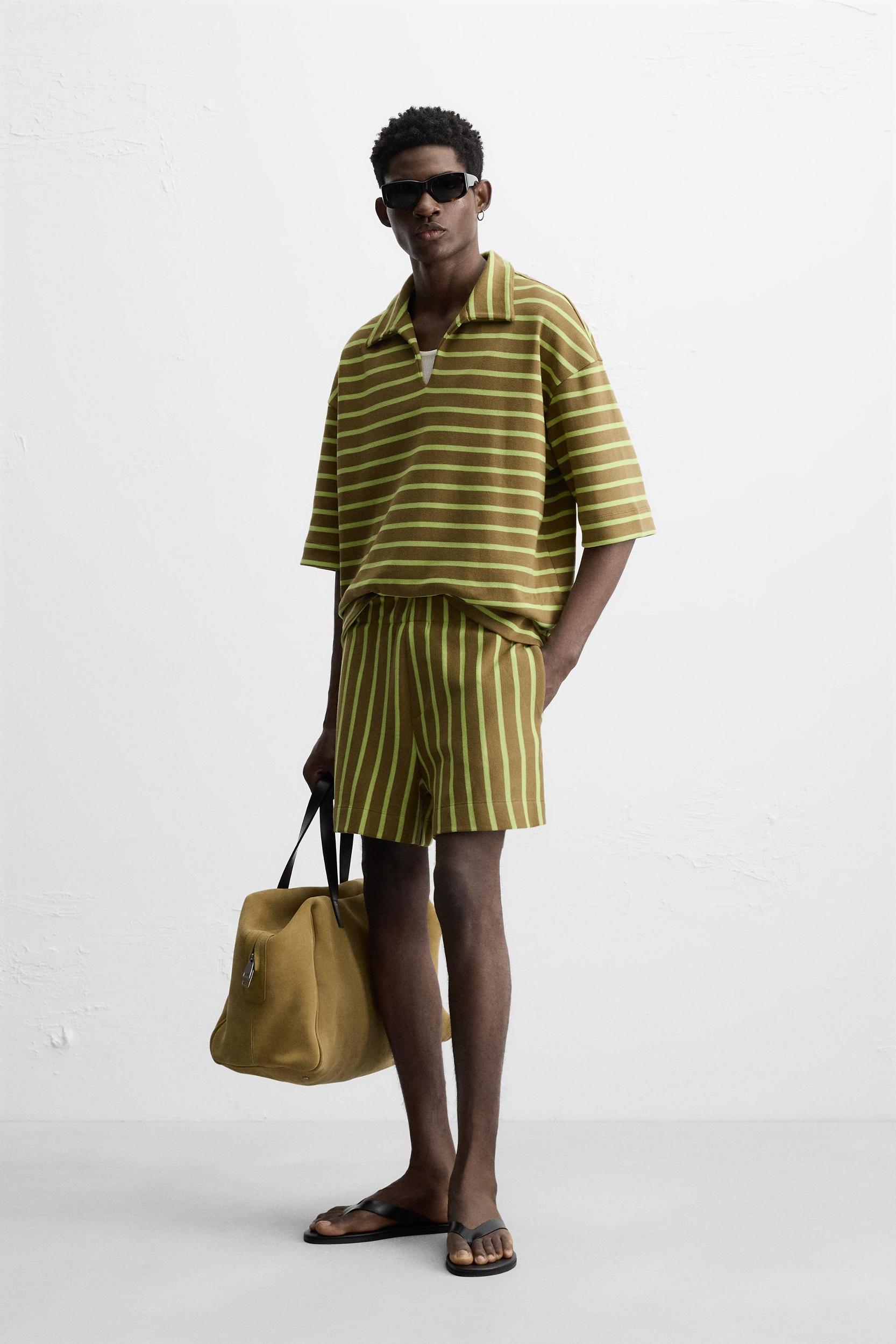 STRIPED SHORTS Product Image