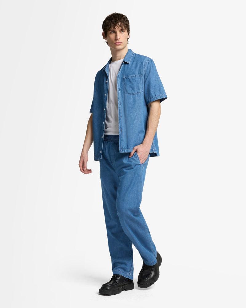 Leisure Denim Camp Shirt Product Image