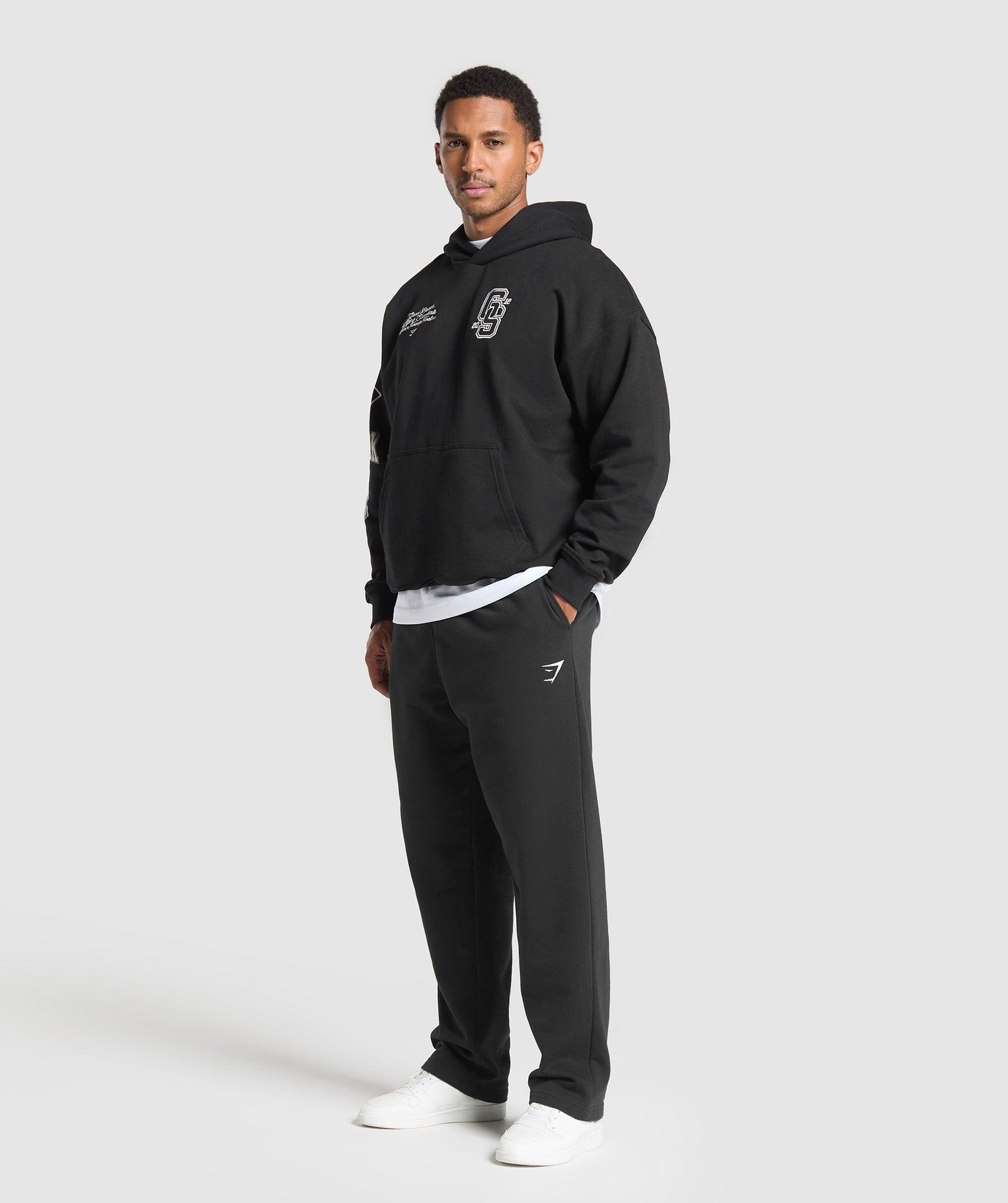 Gymshark Lifting Essentials Hoodie - Black Male Product Image