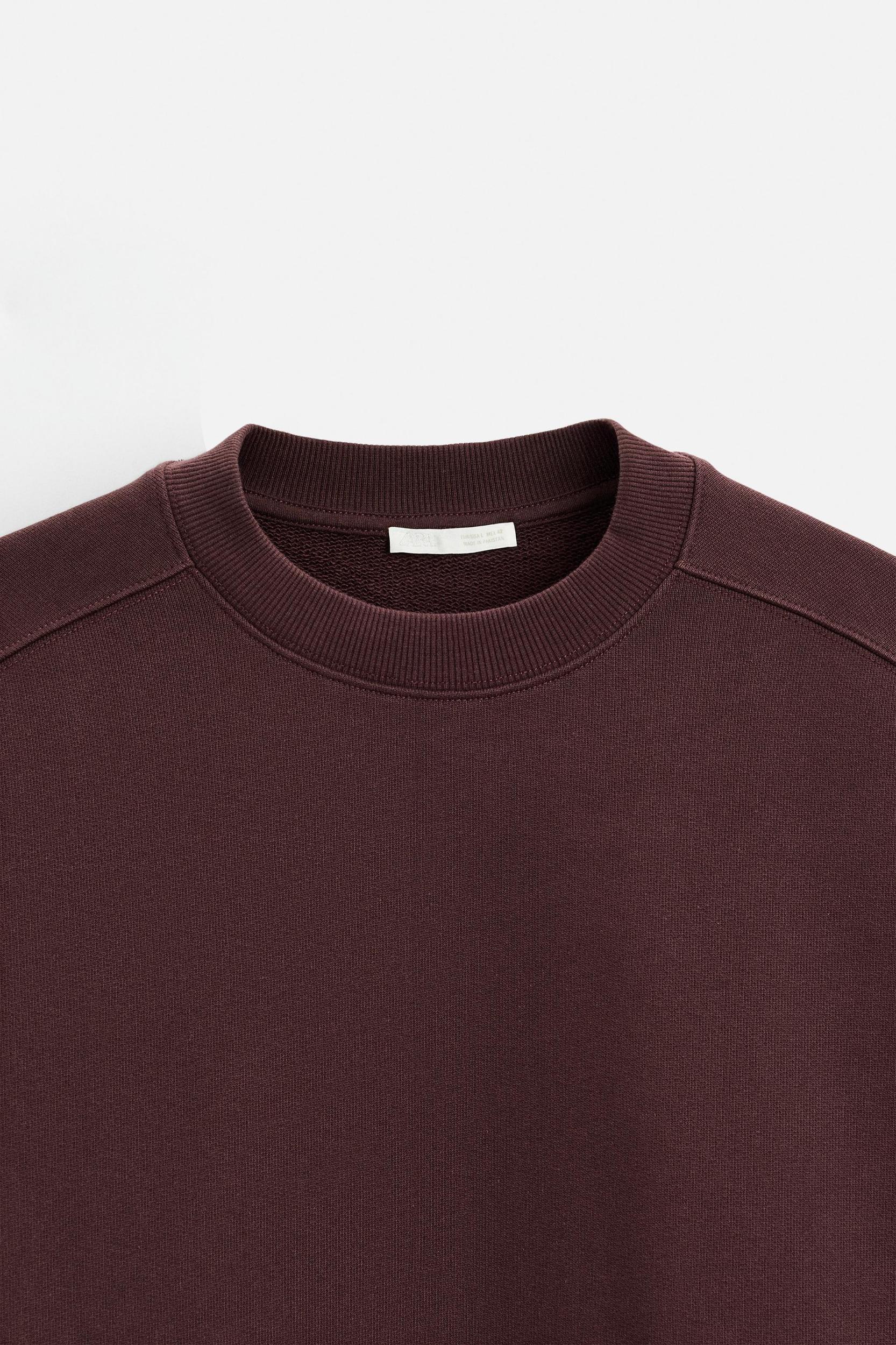BOXY FIT CREW NECK SWEATSHIRT Product Image