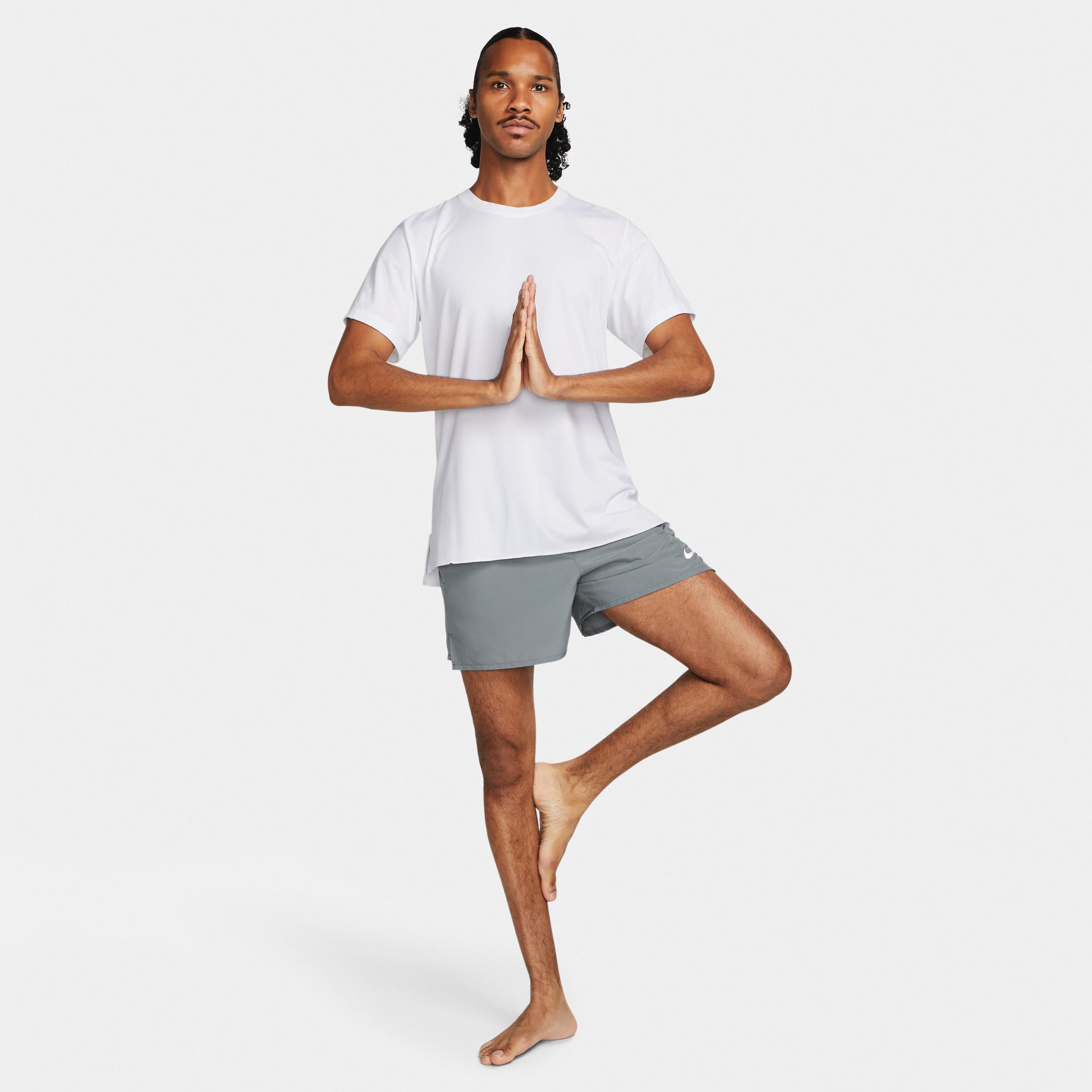 Nike Mens Challenger Dri-FIT 5 Brief-Lined Running Shorts | DV9363-084 Product Image