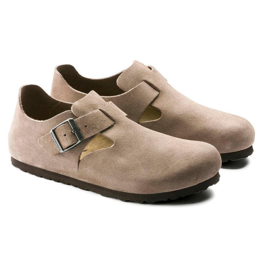 Birkenstock London Suede Leather Clogs Product Image