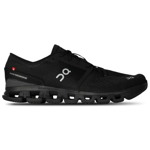 On Mens On Cloud X 4 - Mens Running Shoes Black/Black Product Image