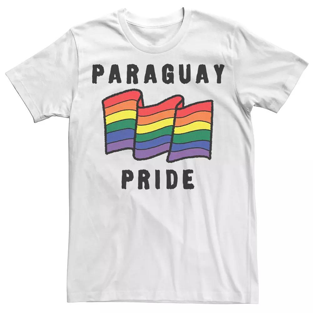 Men's Gonzales Paraguay Pride Sketched Flag Tee,  Product Image