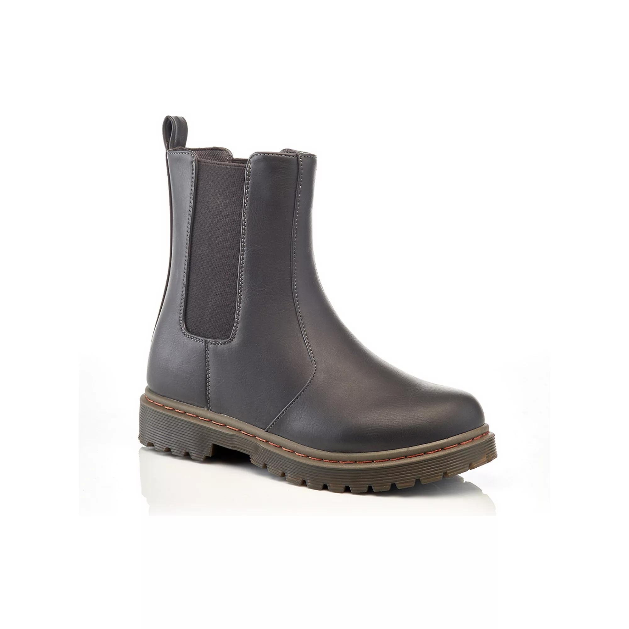 Henry Ferrera Charm-906 Women's Chelsea Boots, Size: 7, Gray Product Image