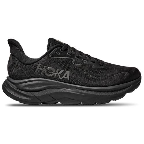 HOKA Mens HOKA Clifton 10 - Mens Shoes Black/White Product Image