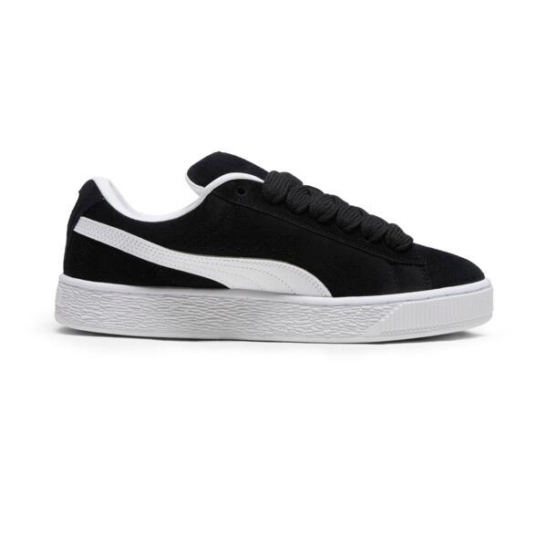 PUMA Suede XL Women's Sneakers in Black/White Product Image