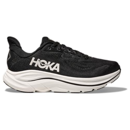 HOKA Mens HOKA Clifton 10 - Mens Shoes Black/White Product Image