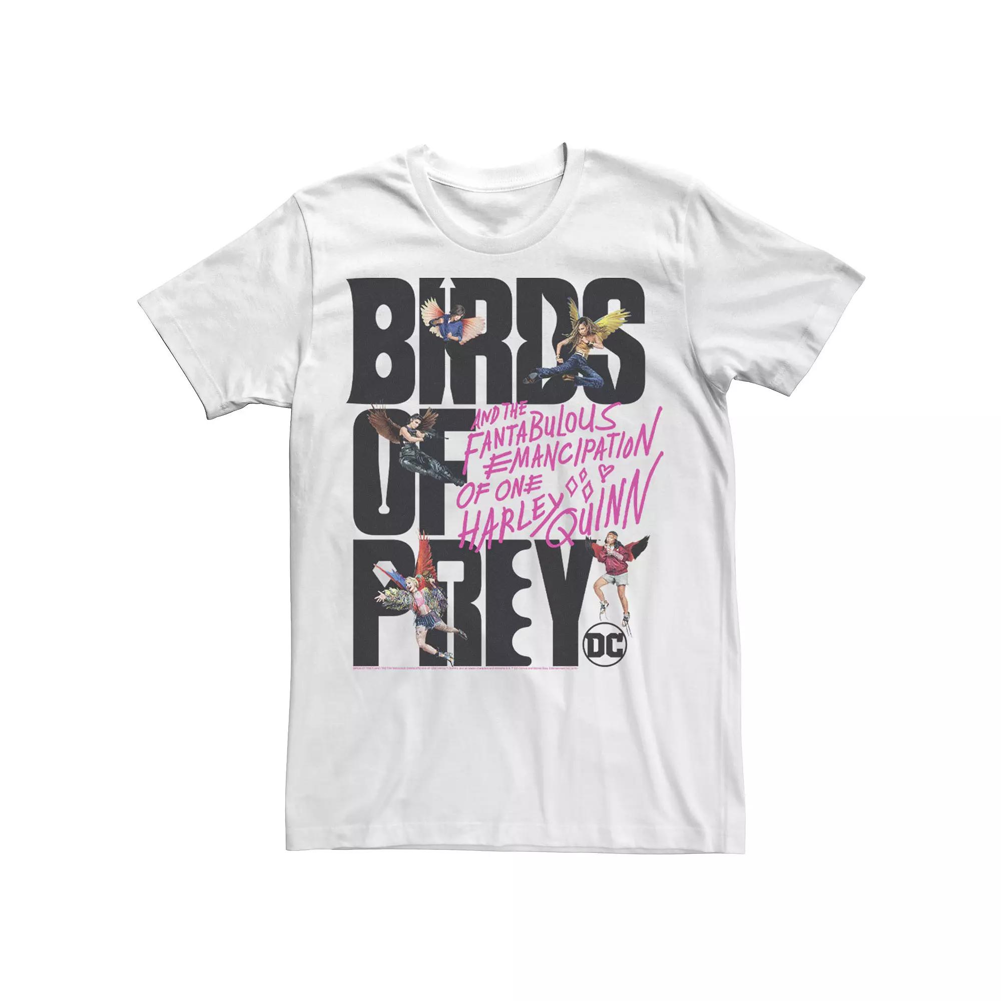 Men's Harley Quinn: Birds of Prey Girls With Wings Logo Tee,  Product Image
