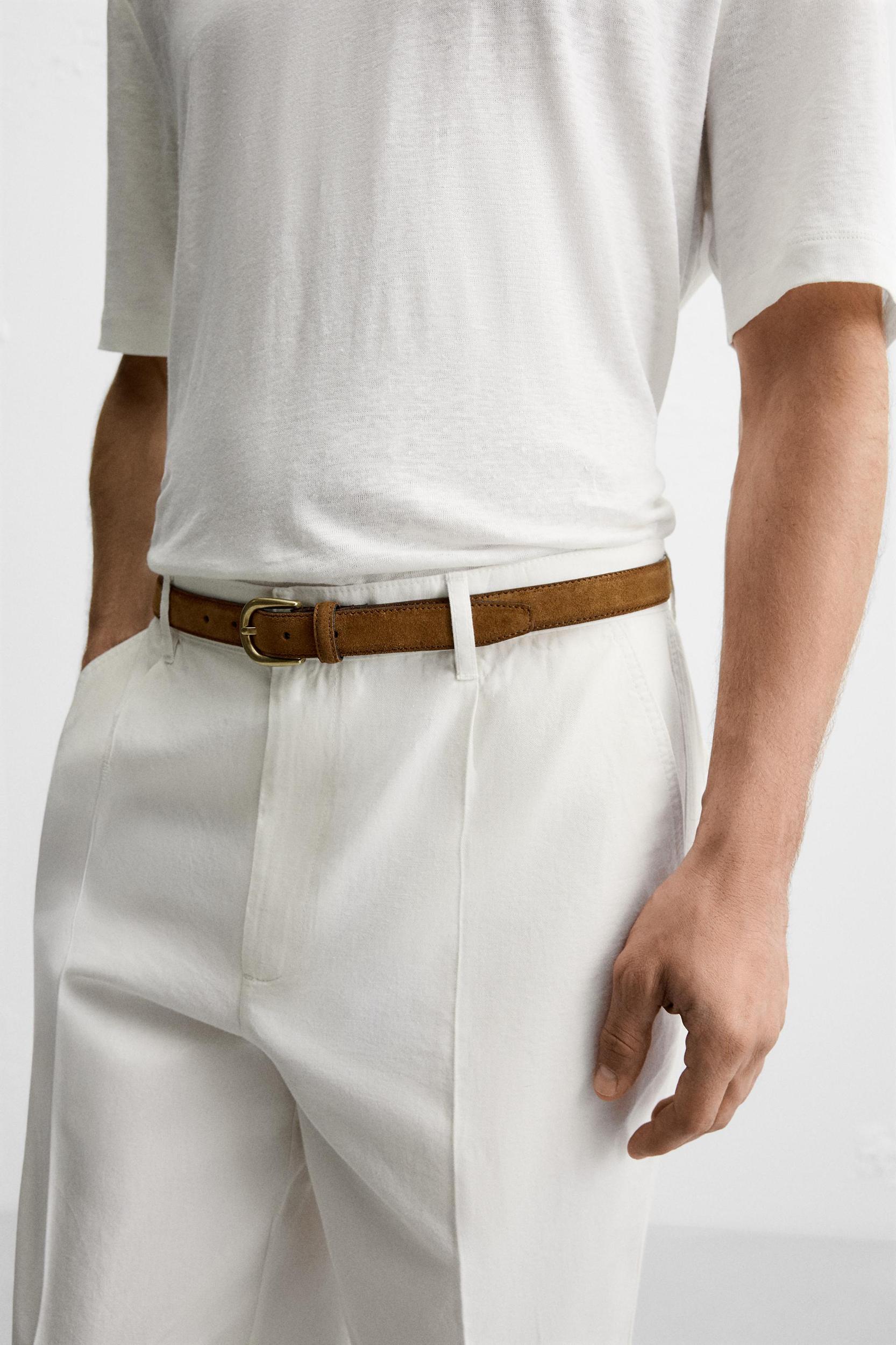 SPLIT LEATHER BELT Product Image