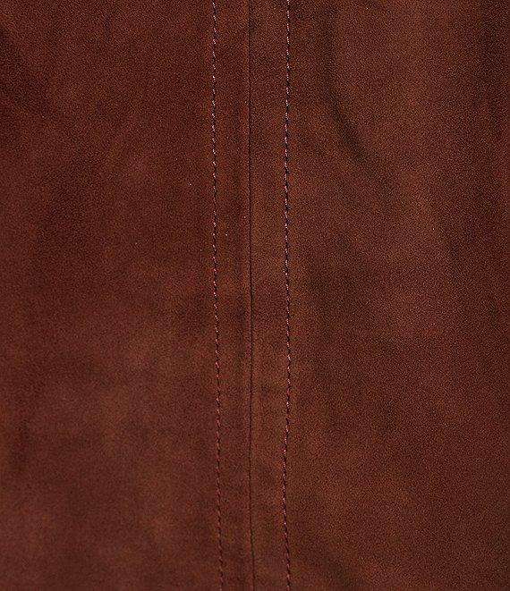 Trina Turk Rico 2 Suede High Waist A-Line Mini Skirt Product Image