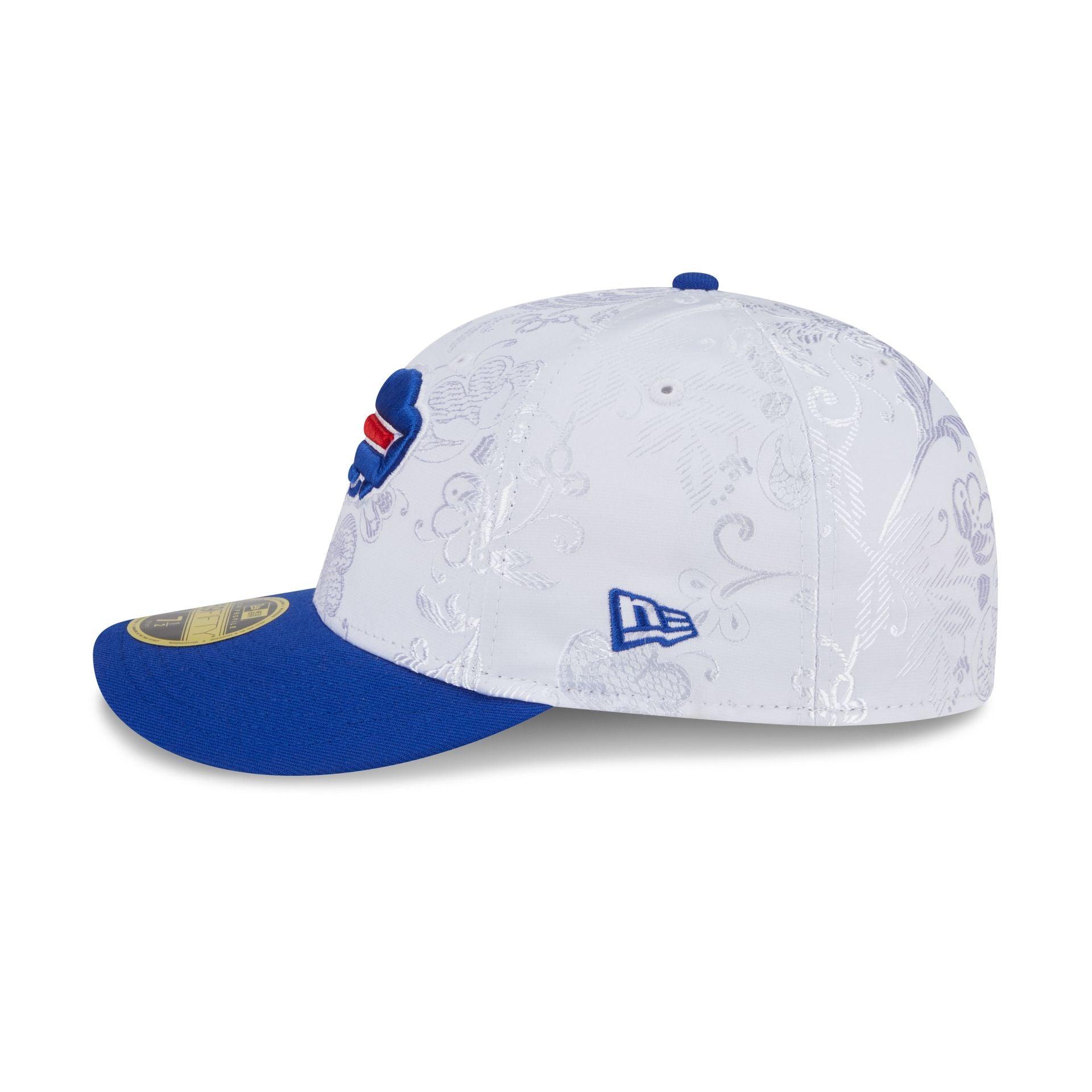 Buffalo Bills Floral Shine Low Profile 59FIFTY Fitted Hat Male Product Image