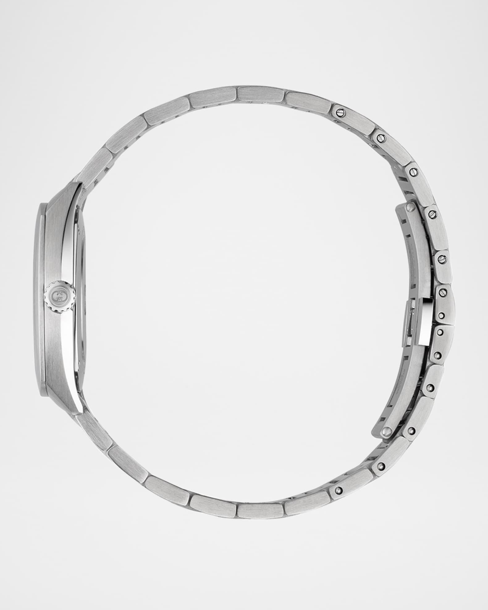 29mm Gucci Interlocking Diamond Watch with Bracelet Strap, Black Product Image