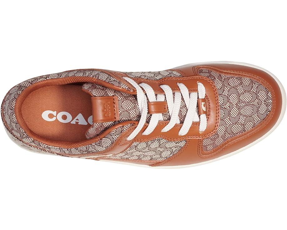 Men's COACH C201 Micro Signature Sneaker Product Image