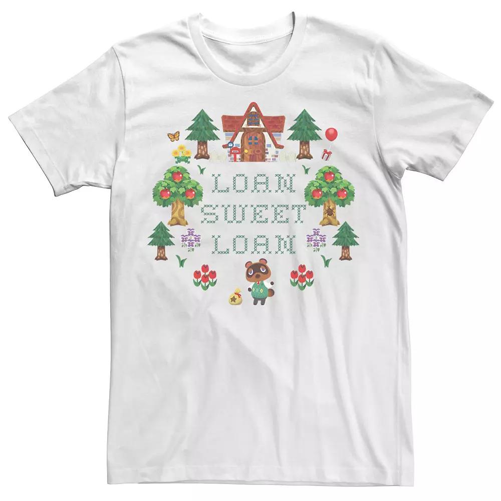 Men's Animal Crossing Loan Sweet Loan Tee,  Product Image