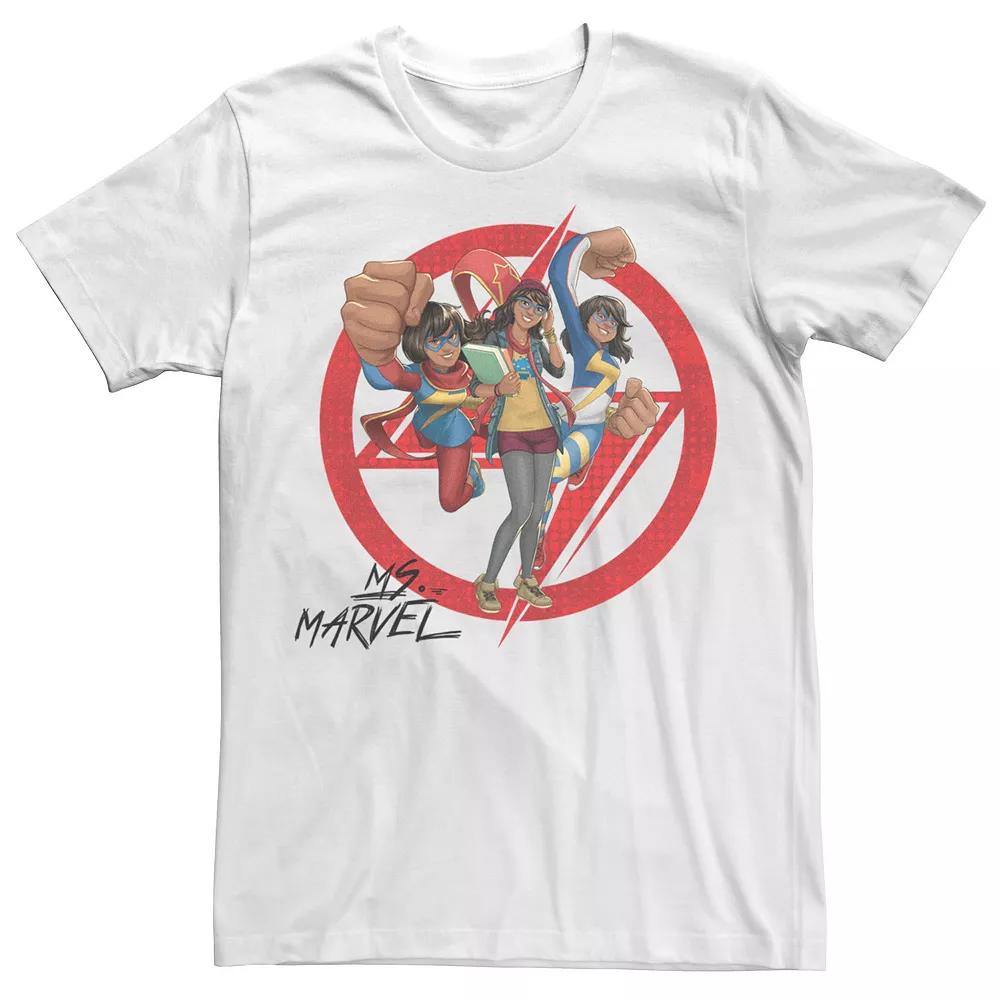 Men's Marvel Rising Secret Warriors Ms. Marvel Symbol Collage Tee,  Product Image