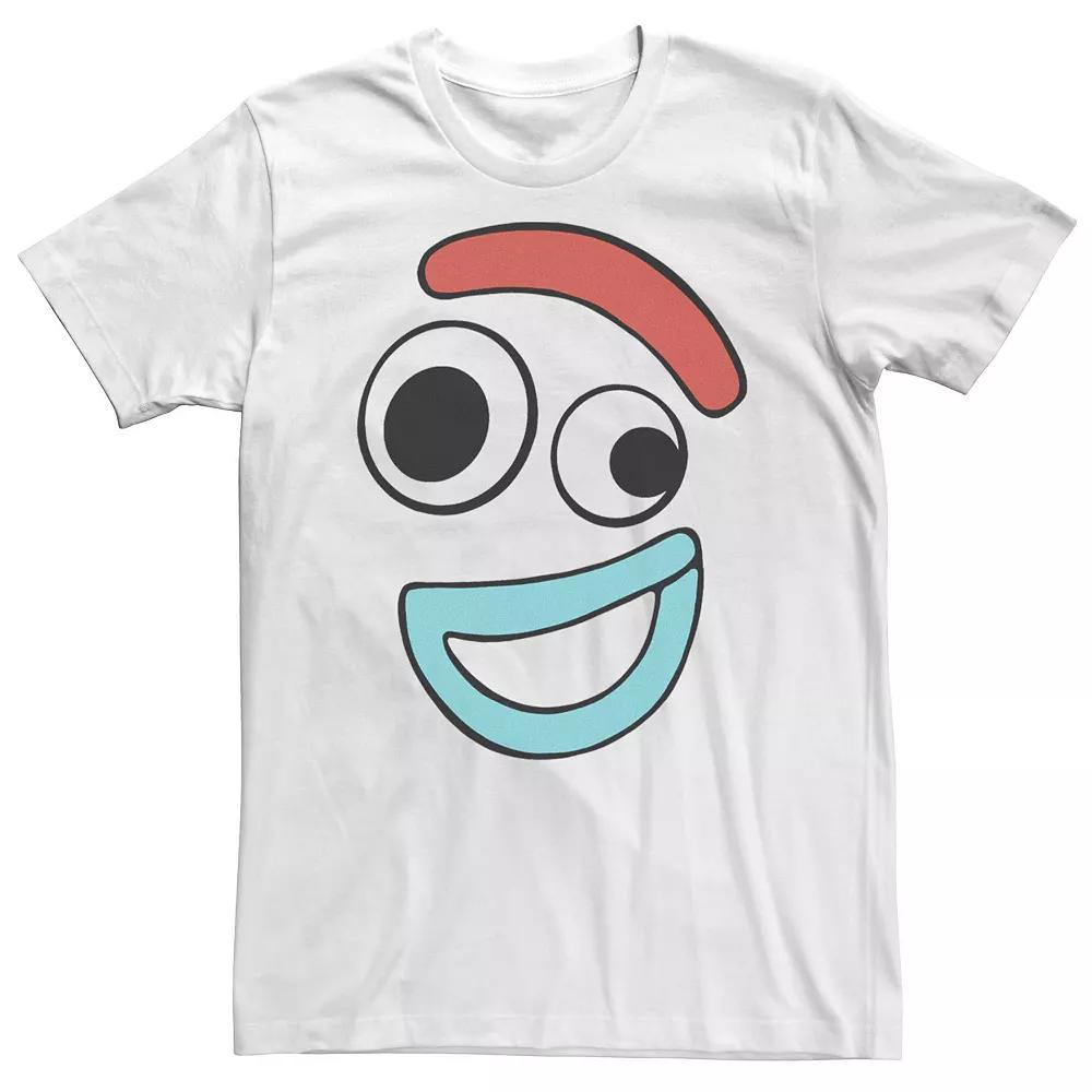 Big & Tall Disney / Pixar Toy Story 4 Forky Large Happy Face Tee, Men's,  Product Image