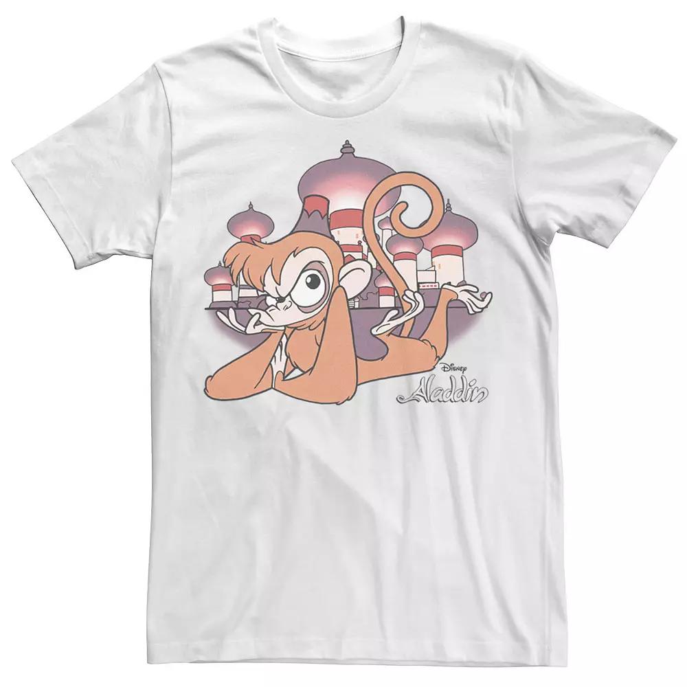 Disney's Aladdin Men's Upset Abu Sulton's Palace Graphic Tee,  Product Image
