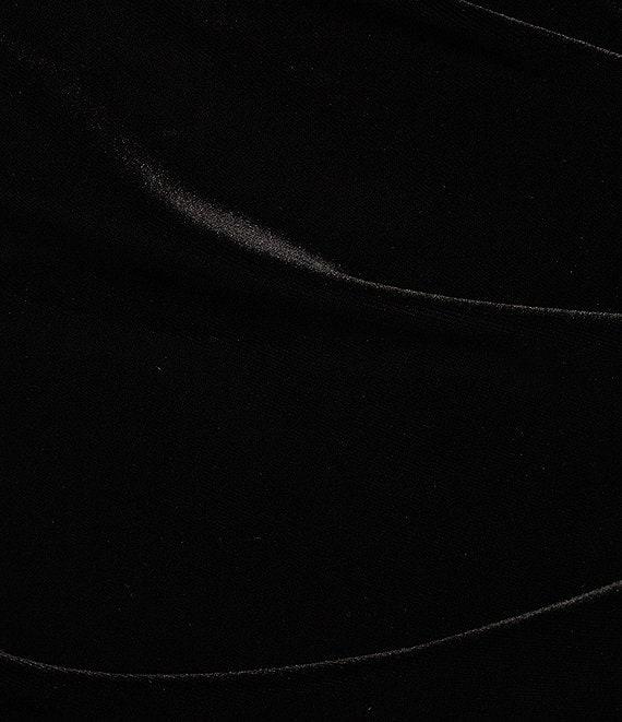 Pear Culture Strapless Ruched Velvet Long Dress Product Image