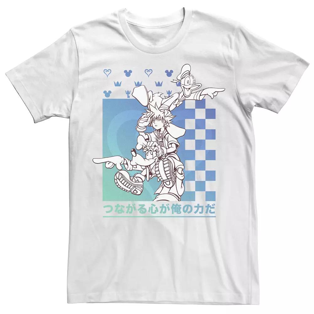Mens Kingdom Hearts Power Friends Group Shot Tee Product Image