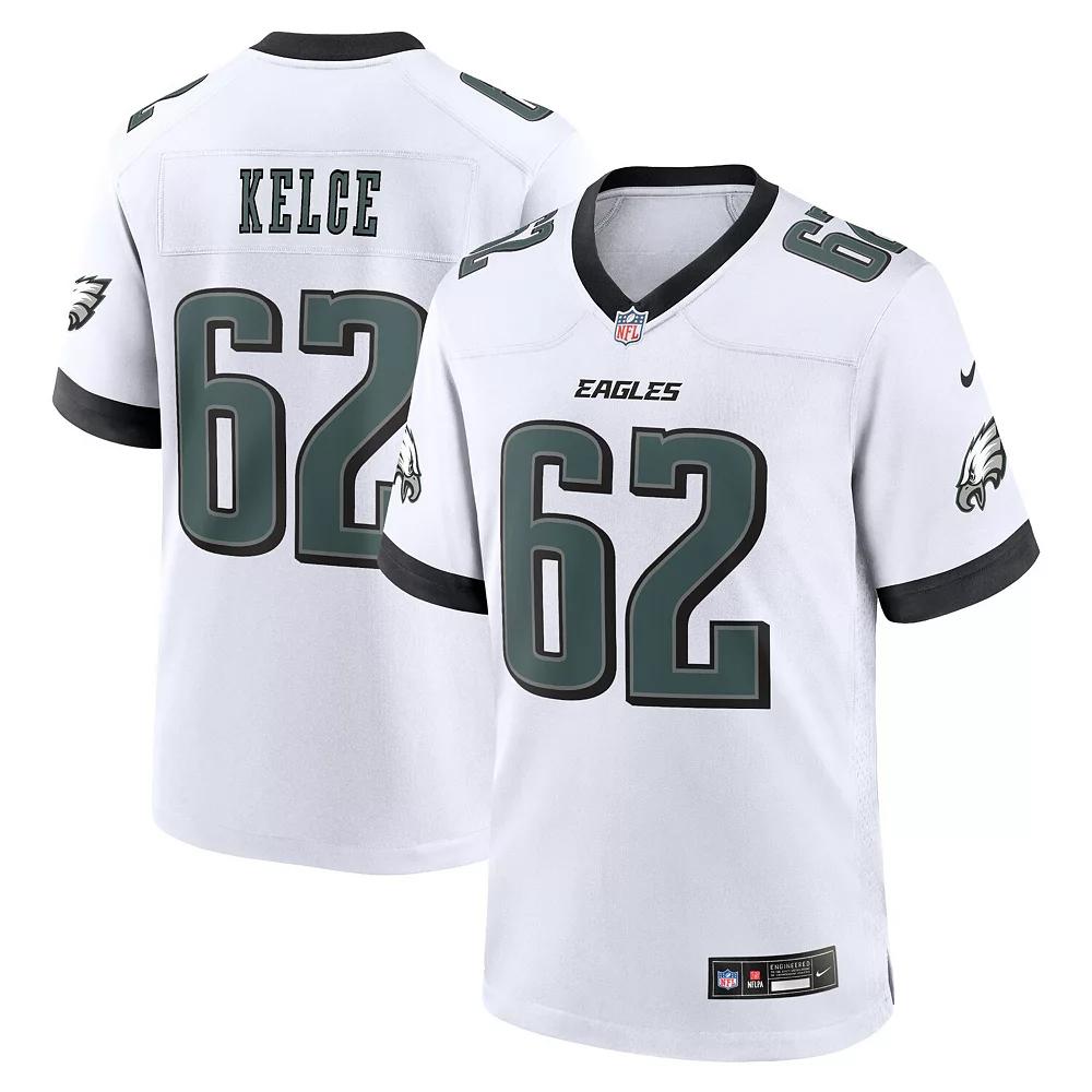 Men's Nike Jason Kelce White Philadelphia Eagles White Game Jersey,  Product Image