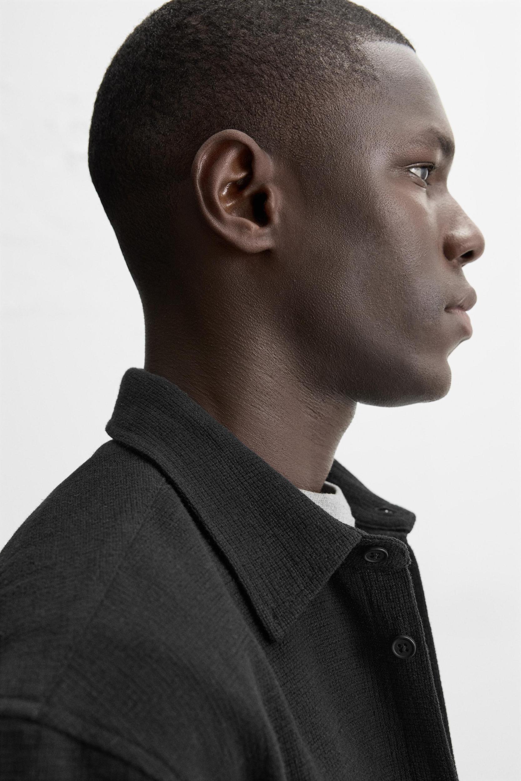 GEOMETRIC JACQUARD SHIRT Product Image