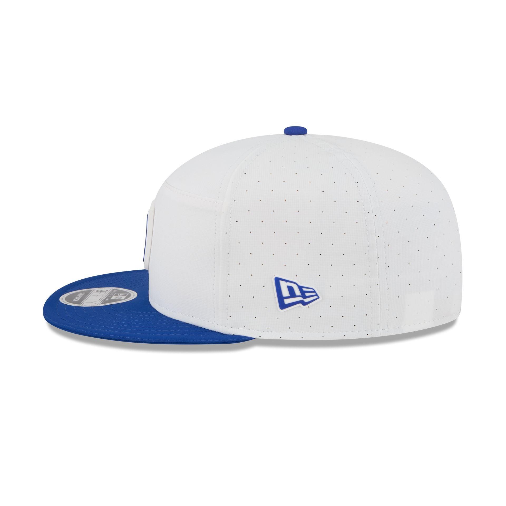 New York Giants 2025 Training Split Panel 9FIFTY Snapback Hat Male Product Image