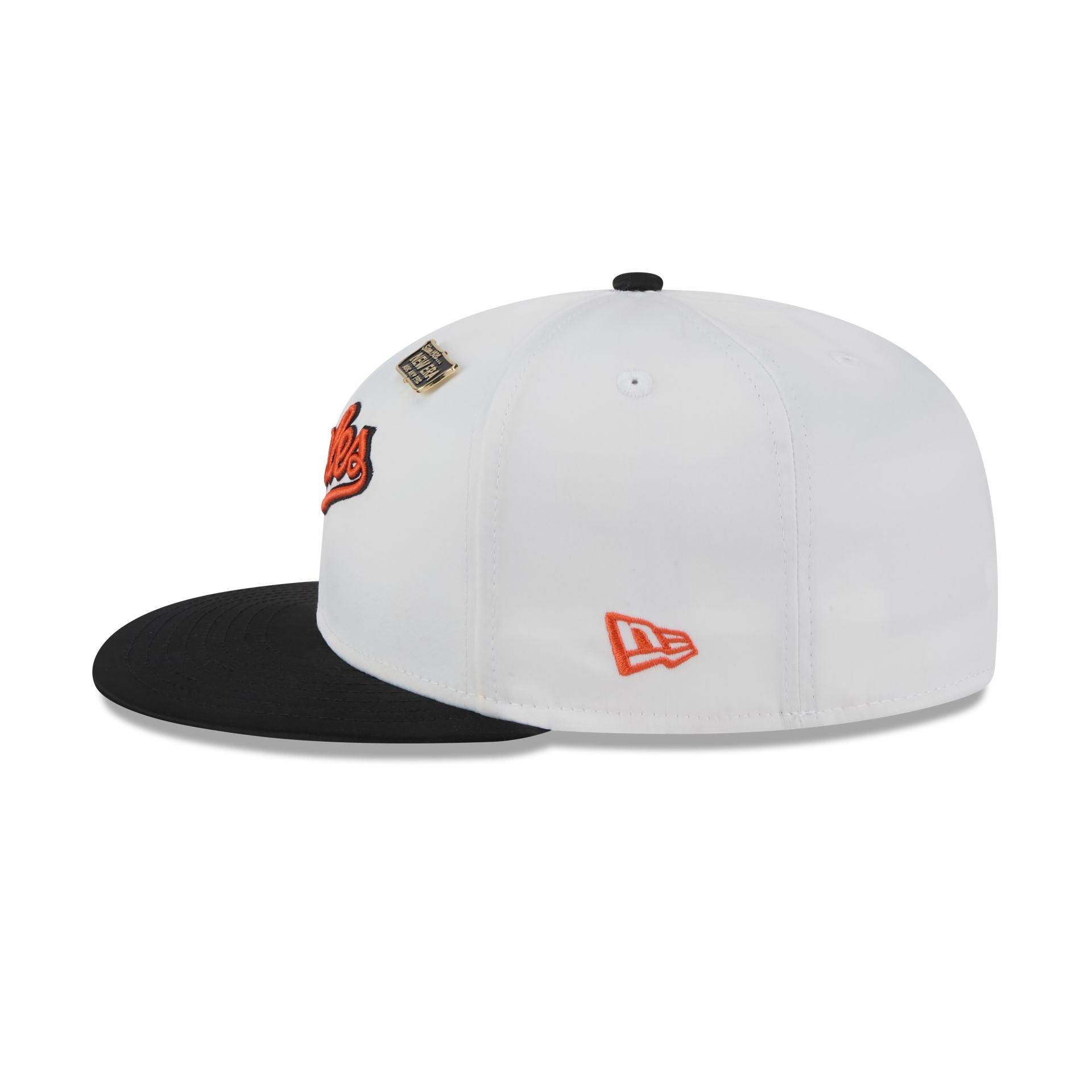 Baltimore Orioles Spring Satin 59FIFTY Fitted Hat Male Product Image