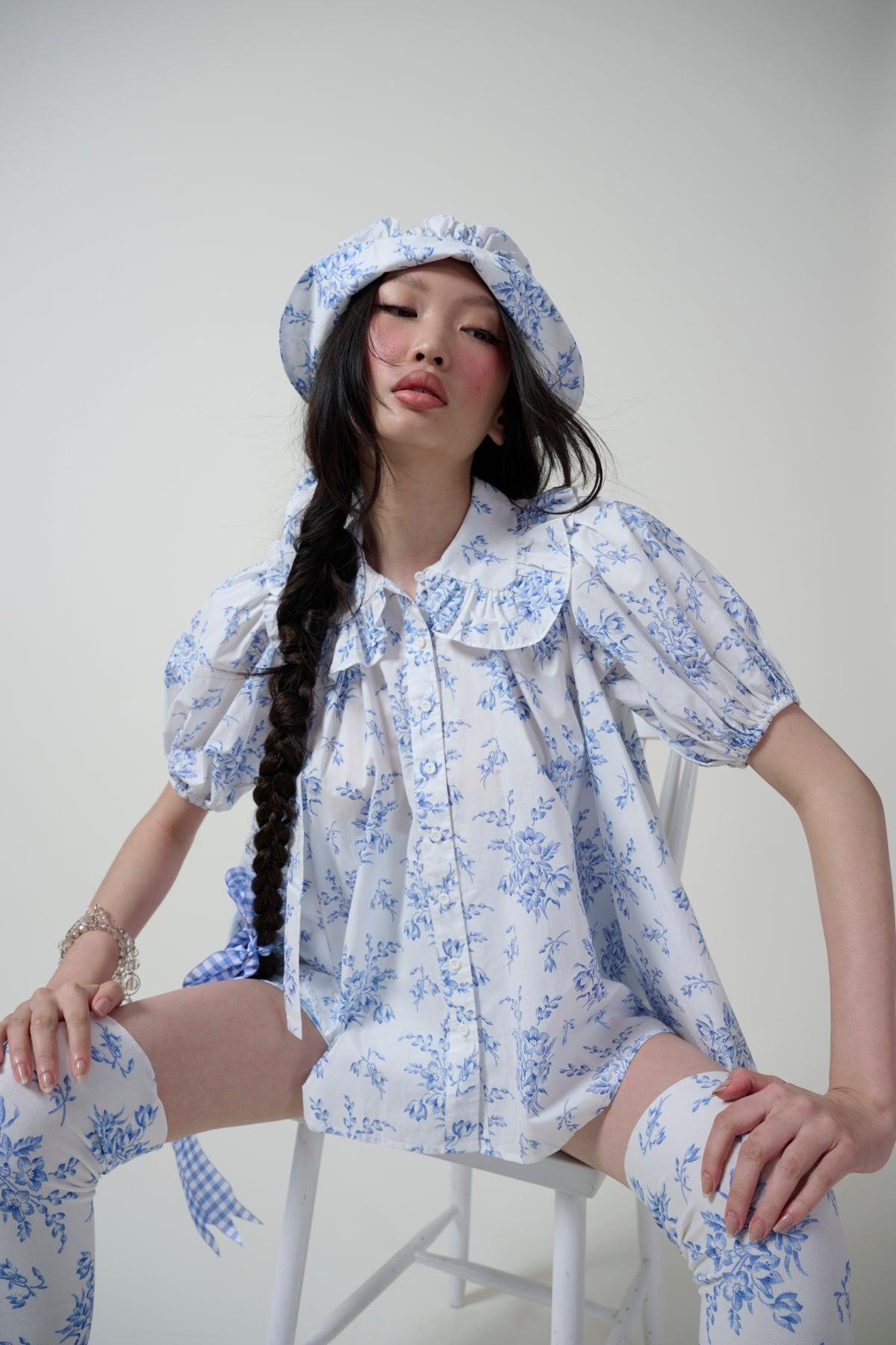 The Bed & Breakfast Cream Puff Blouse Product Image