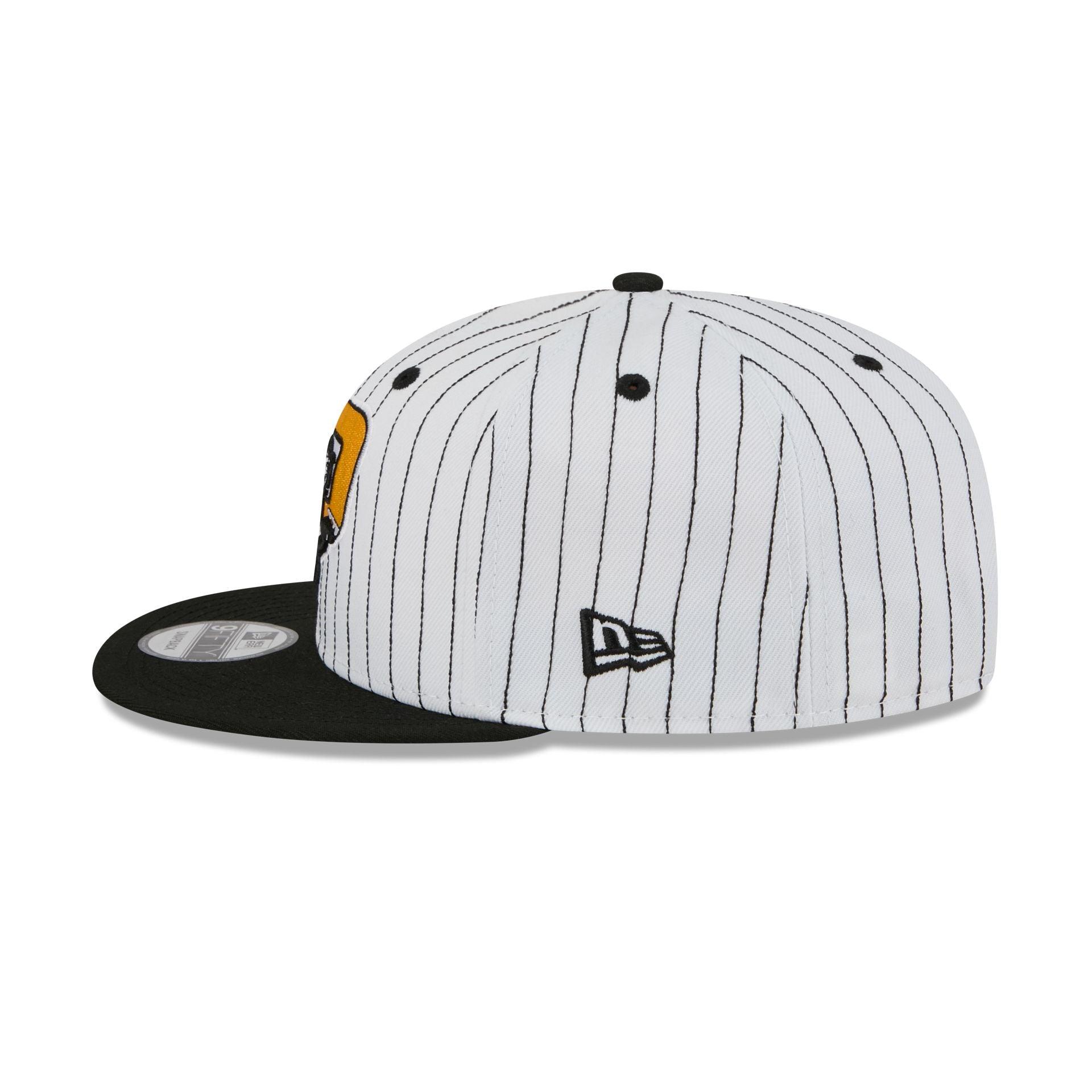 Pittsburgh Penguins Deceptor Pinstripe 9FIFTY Snapback Hat Male Product Image