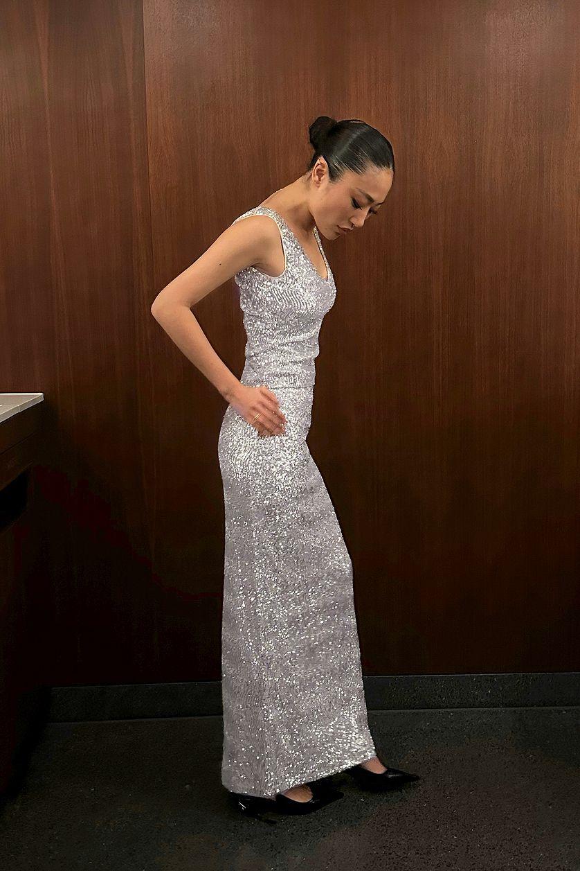 Wavy Sequin Top Product Image