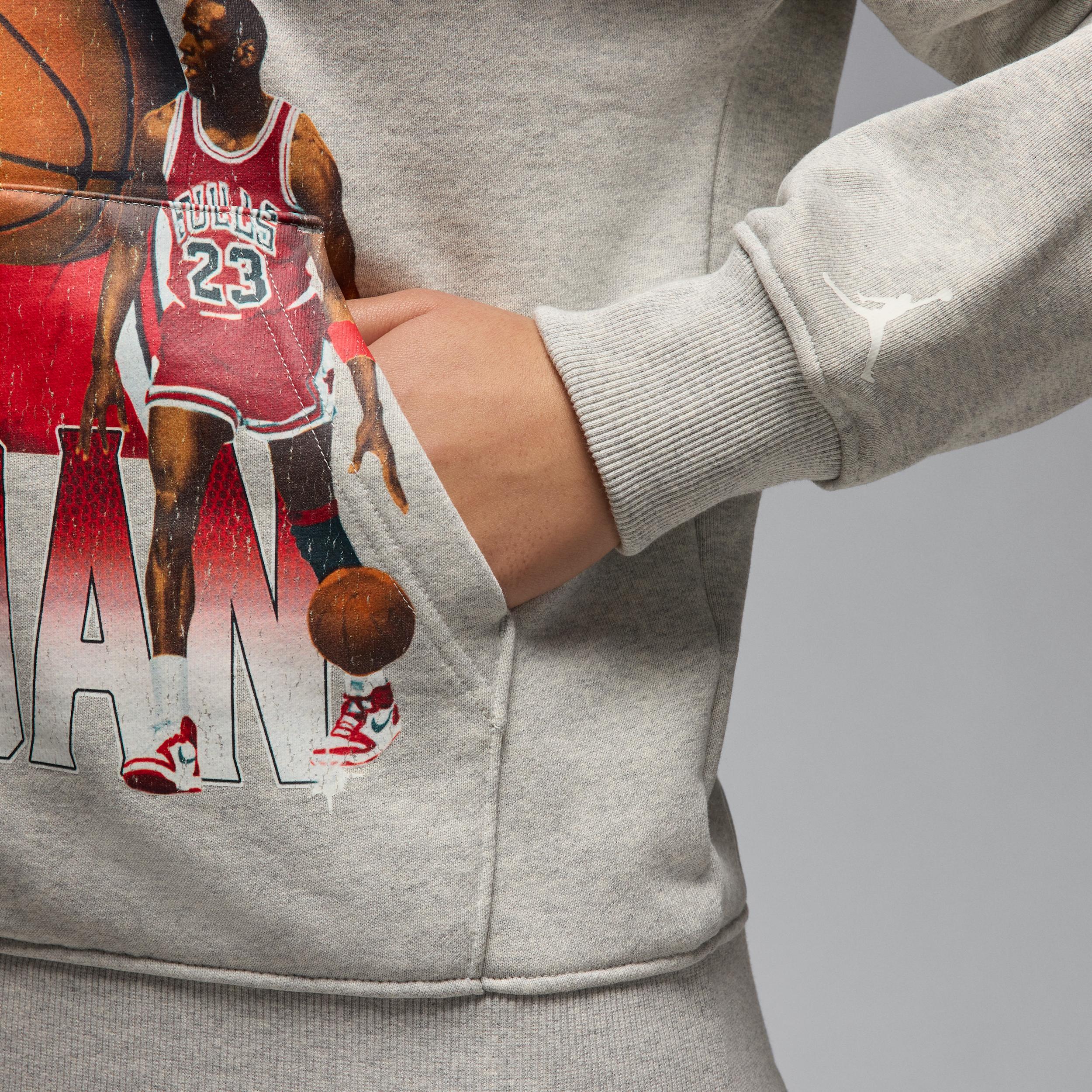 Jordan Flight Fleece Men's Graphic Pullover Hoodie Product Image