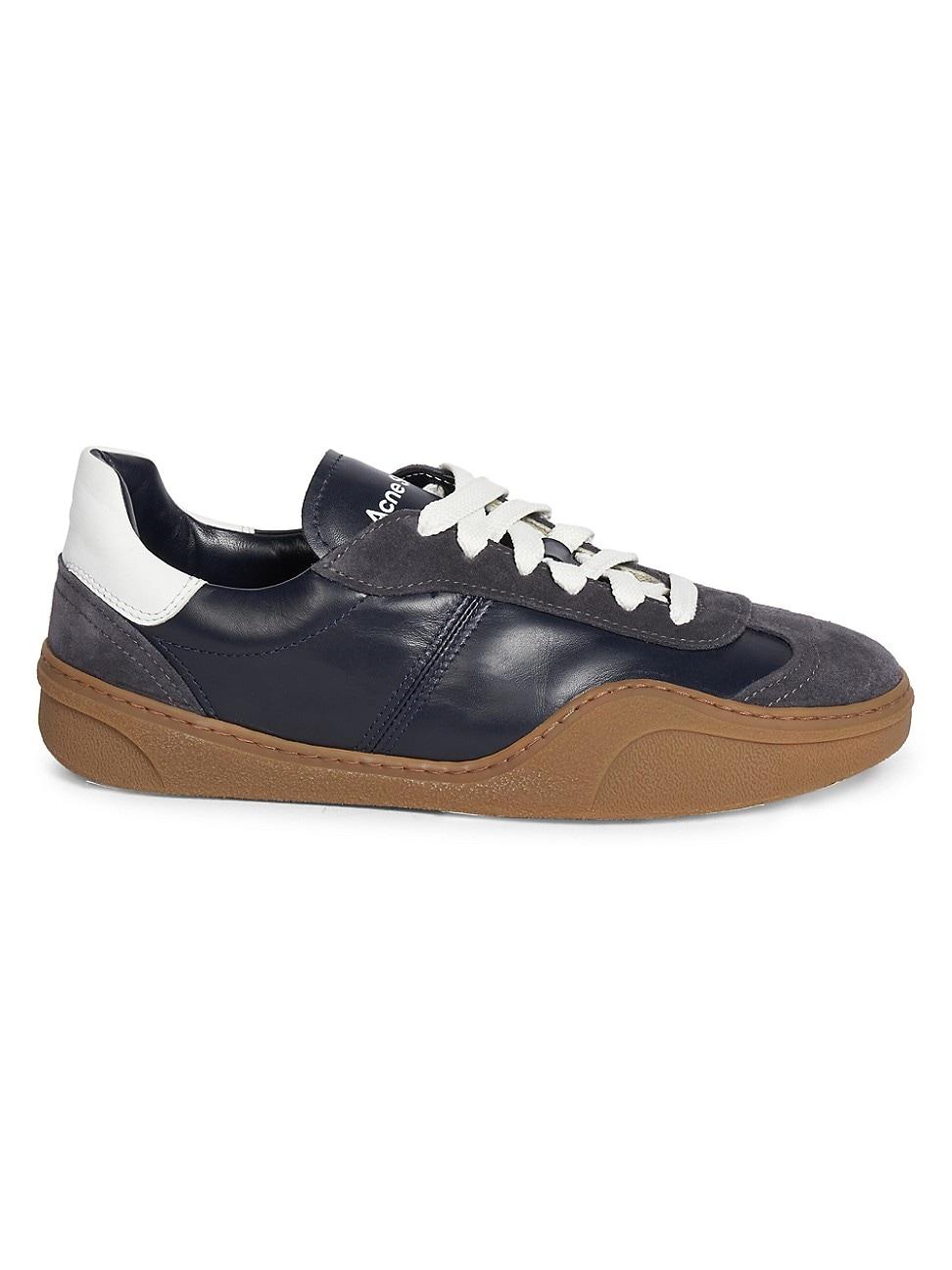 Womens Bars Leather Low-Top Sneakers Product Image