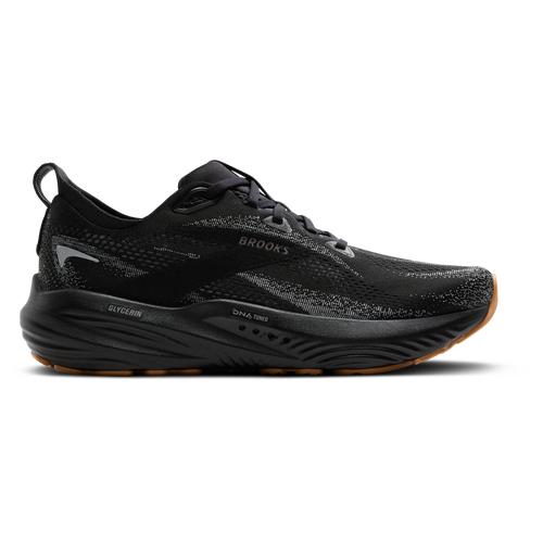 Brooks Womens Brooks Glycerin 22 - Womens Shoes Black/Black/Ebony Product Image