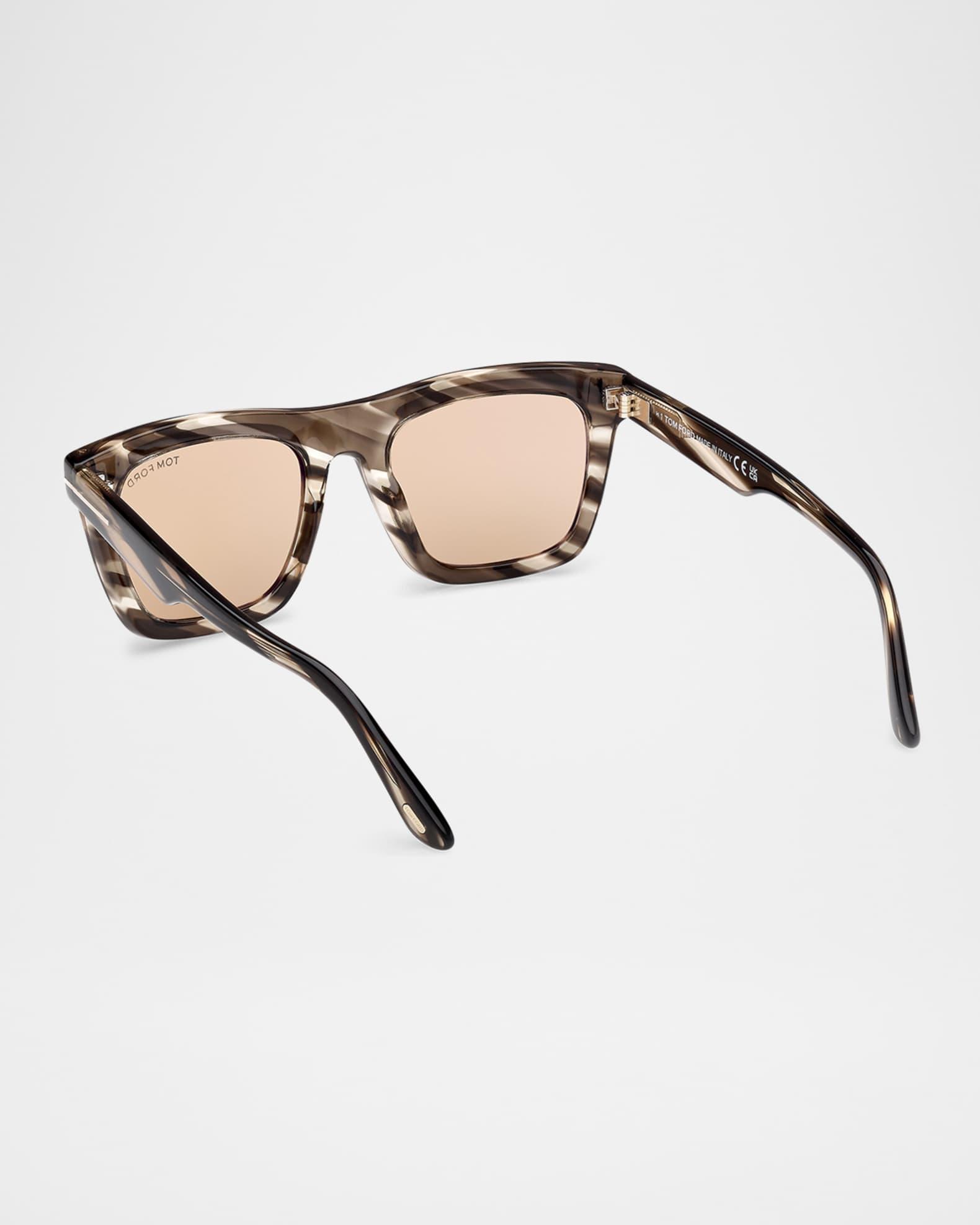 Mens Lelio Acetate Square Sunglasses Product Image