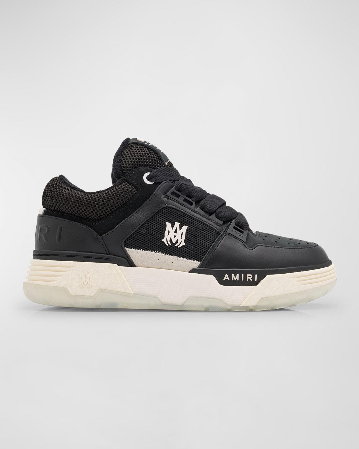 Men's MA-1 Leather & Mesh Low-Top Sneakers Product Image