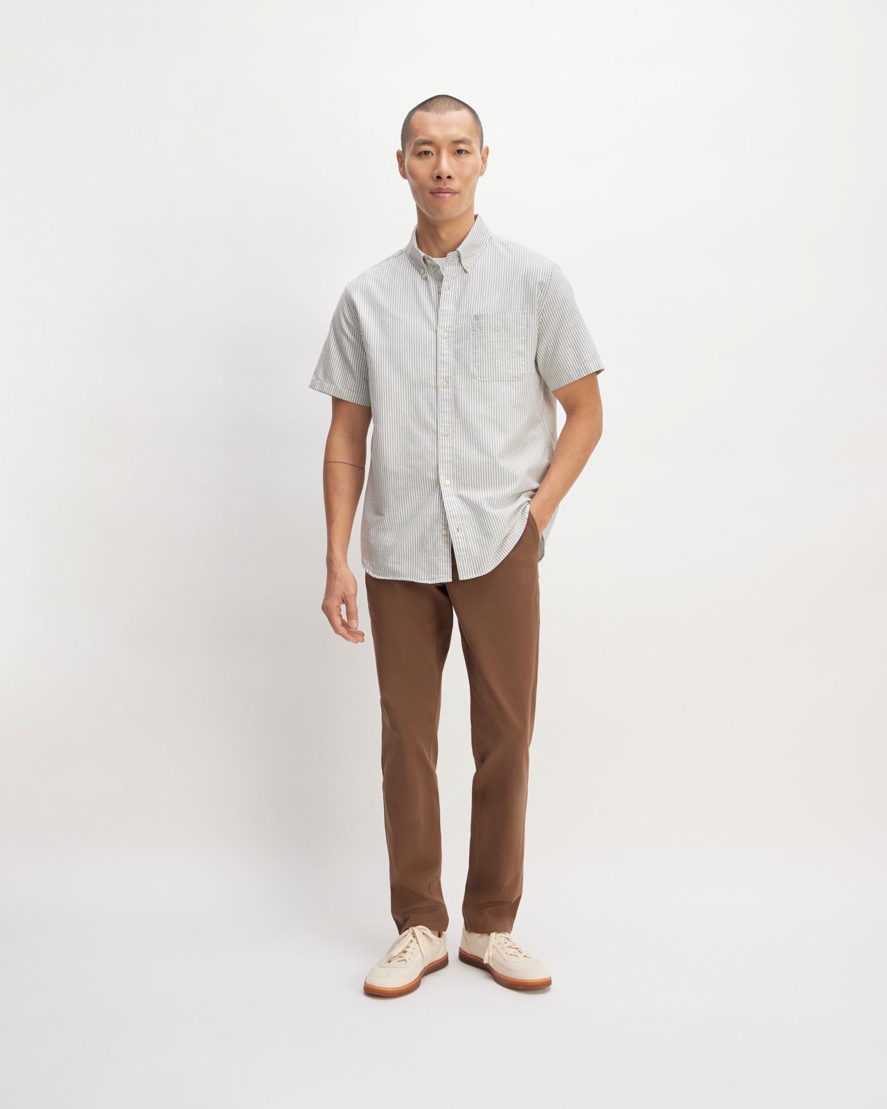Mens Organic Short Sleeve Oxford Shirt by Everlane Product Image
