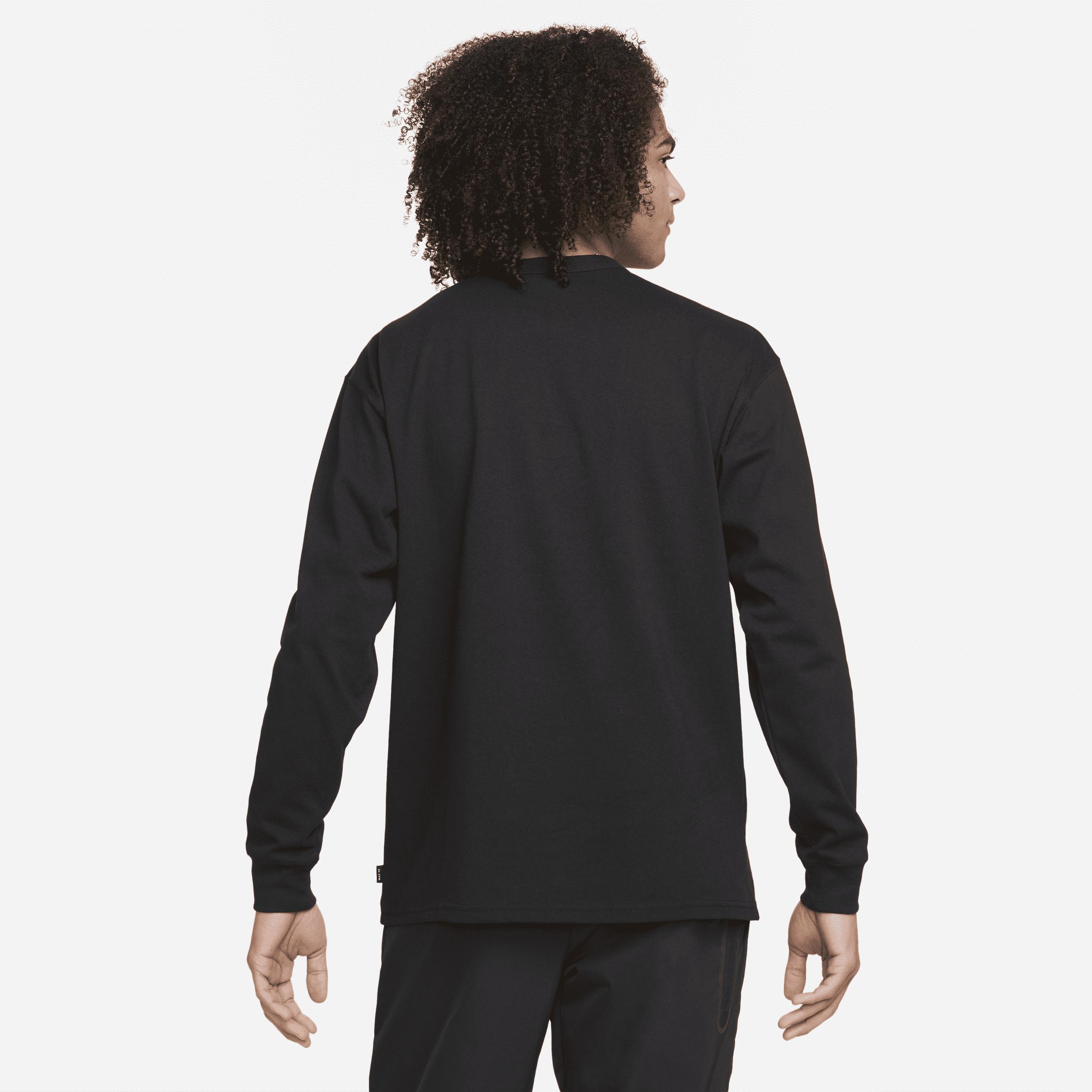 Mens Nike Sportswear Premium Essentials Long-Sleeve T-Shirt | DO7390-010 Product Image