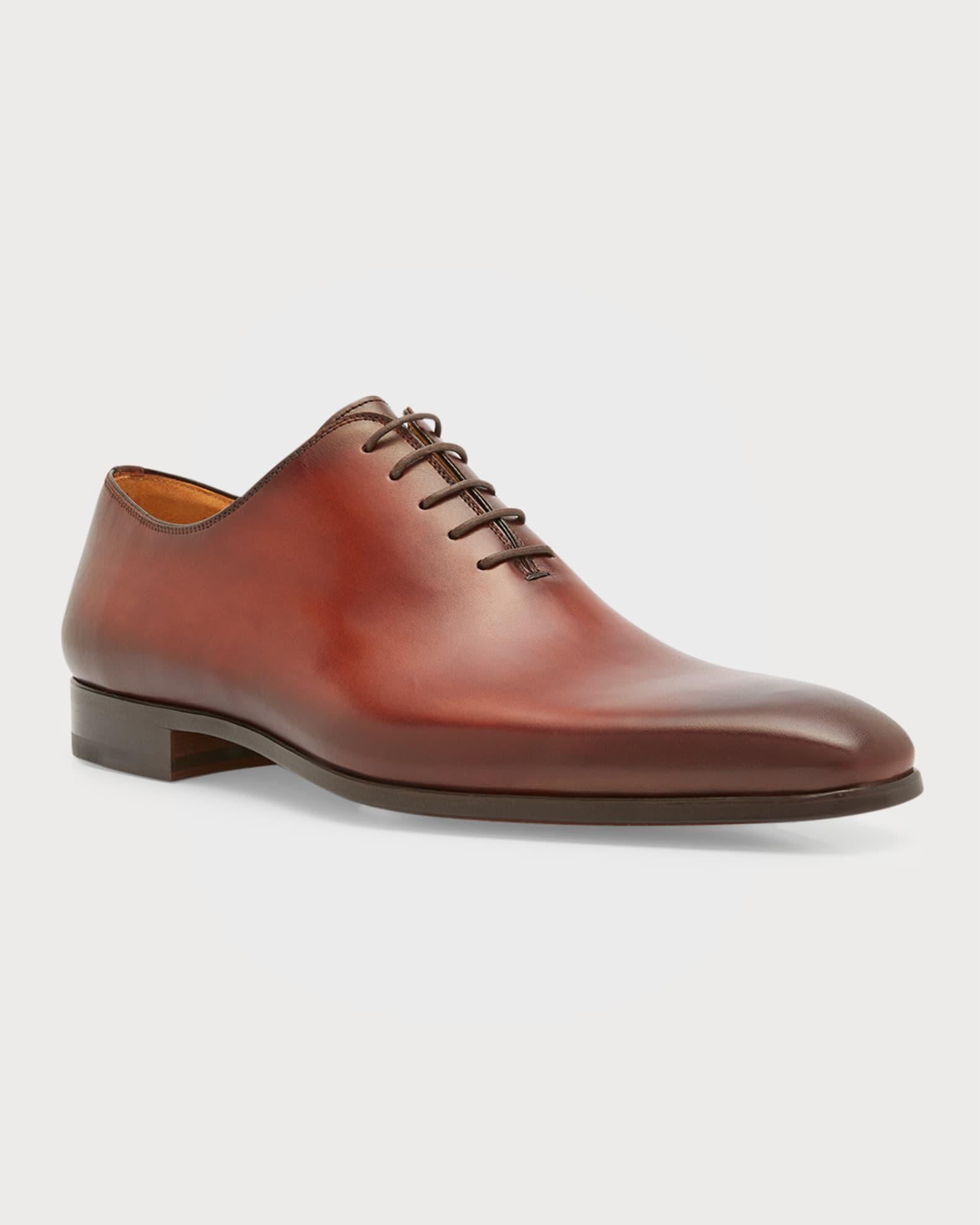Mens J & M Collection Ellsworth Leather Lace-Up Oxfords Product Image
